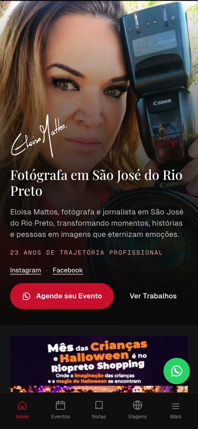 Eloisa Mattos — Home mobile