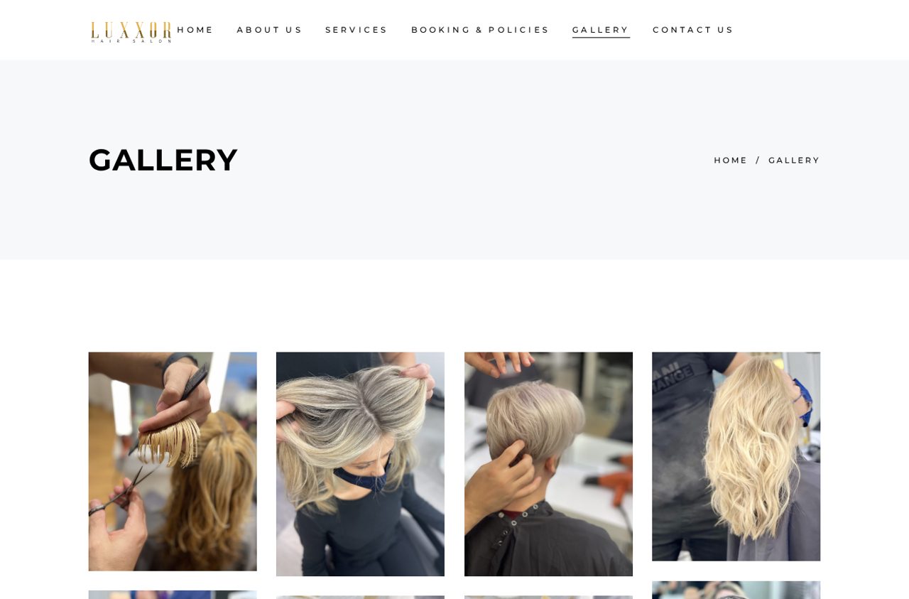 Luxxor Hair Salon — Gallery desktop