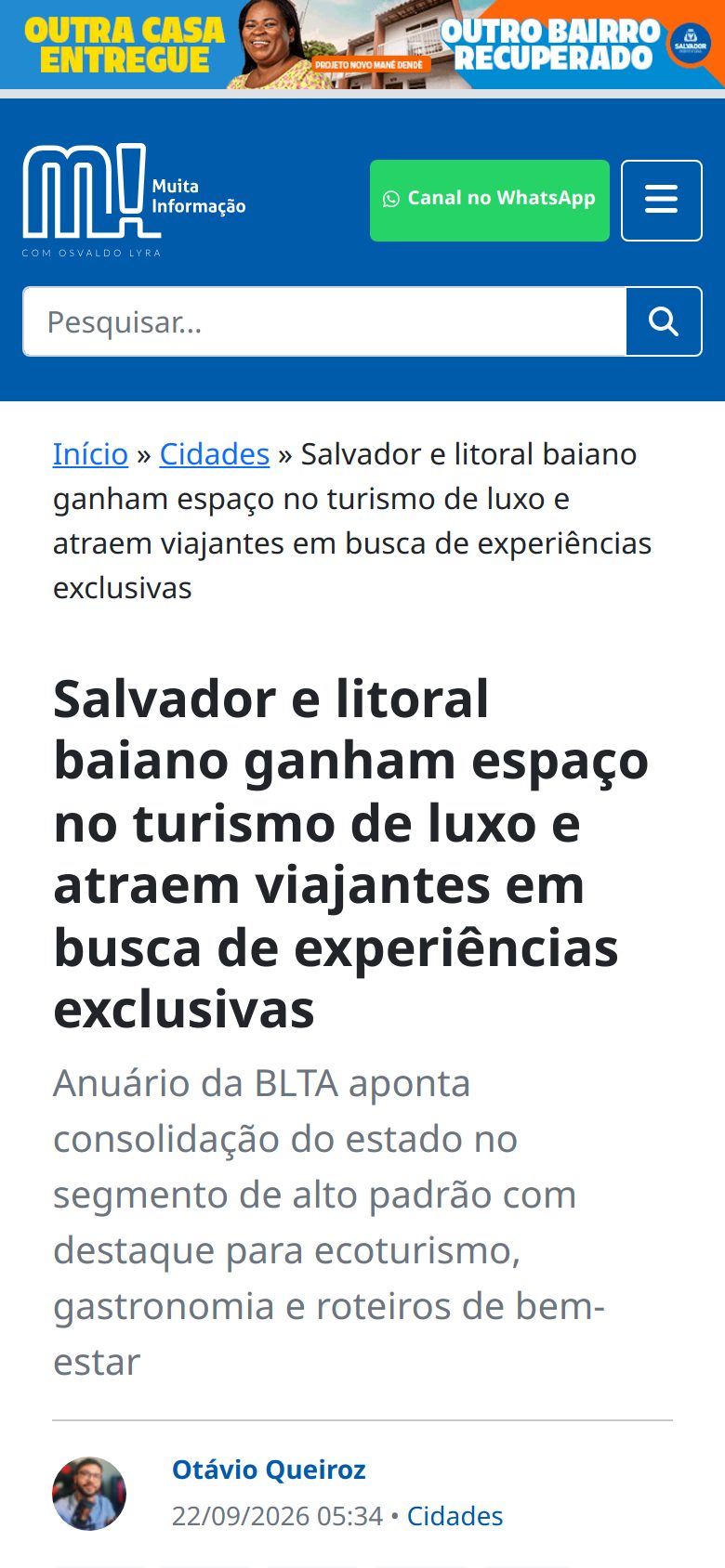 Muita Informação — Single mobile