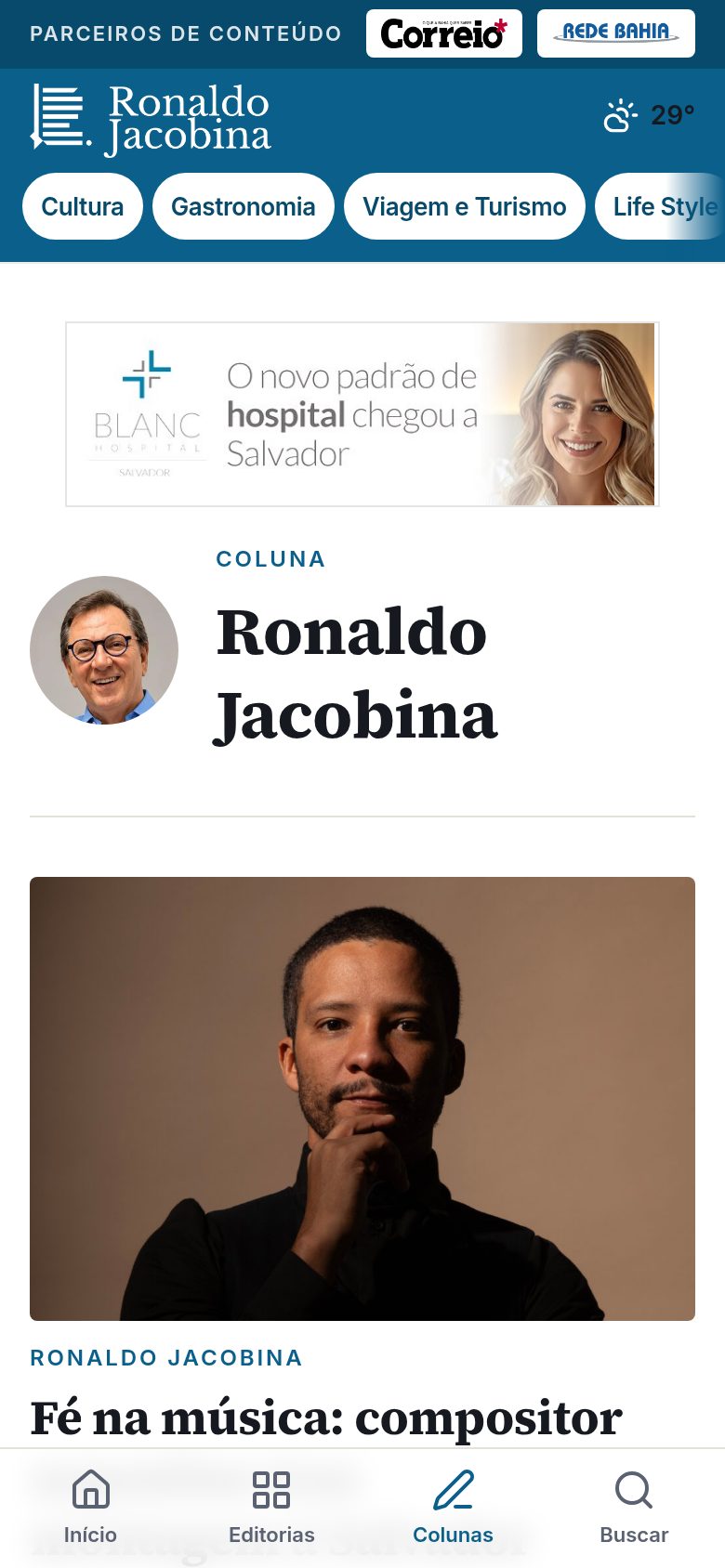 Ronaldo Jacobina — Coluna mobile
