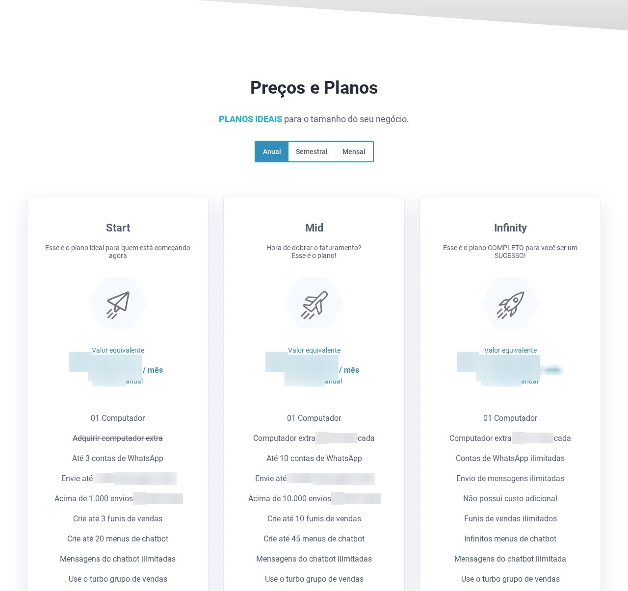 Socialmaker — Planos desktop
