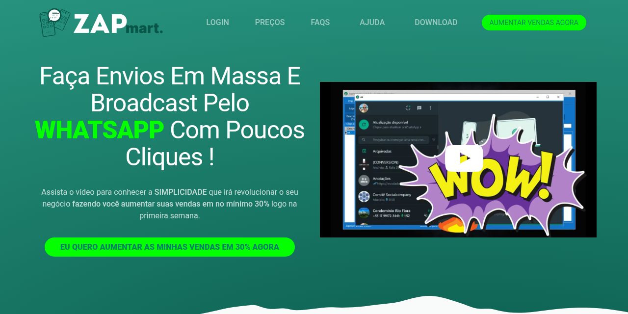 ZAPmart — Home desktop