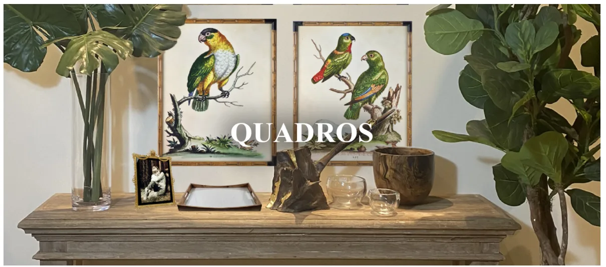 Banner da categoria Quadros na loja Cristina Lemos